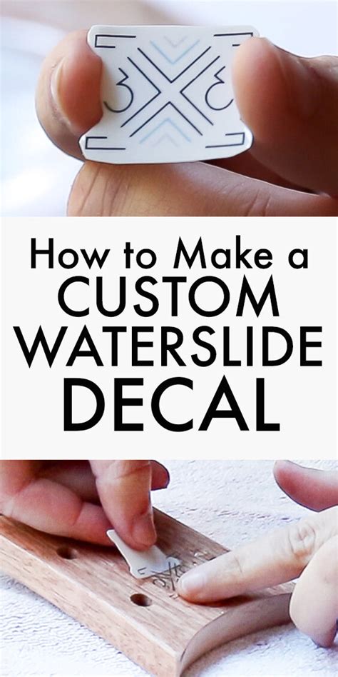 Designing and Printing Waterslide Decals .